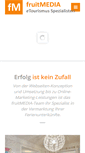 Mobile Screenshot of fruitmedia.de