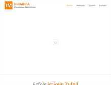 Tablet Screenshot of fruitmedia.de